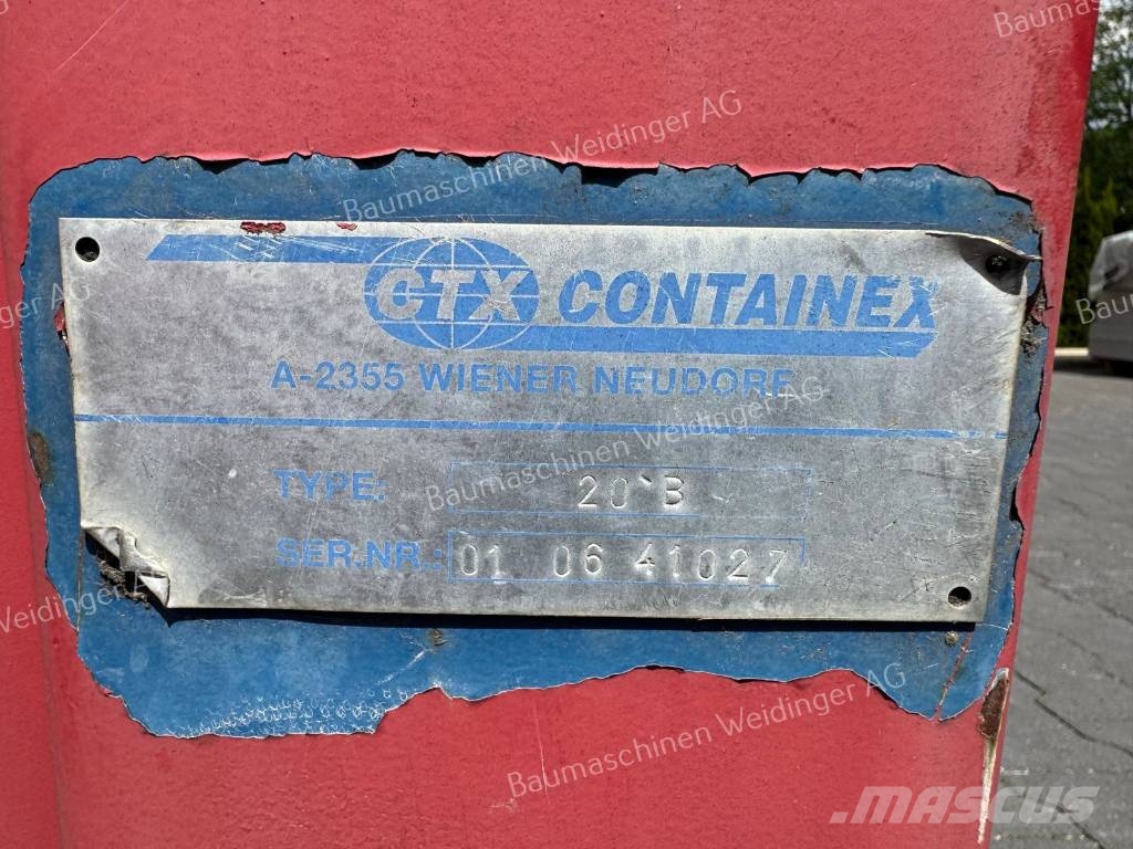 Containex 20 ´B Special containers